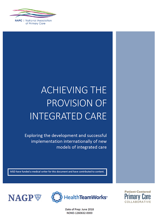 Achieving the provision of integrated care